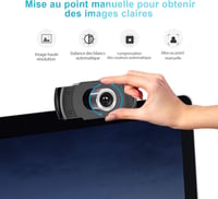 JOYACCESS 1080p Webkamera Beépített Mikrofonnal 3