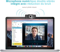 JOYACCESS 1080p Webkamera Beépített Mikrofonnal 2