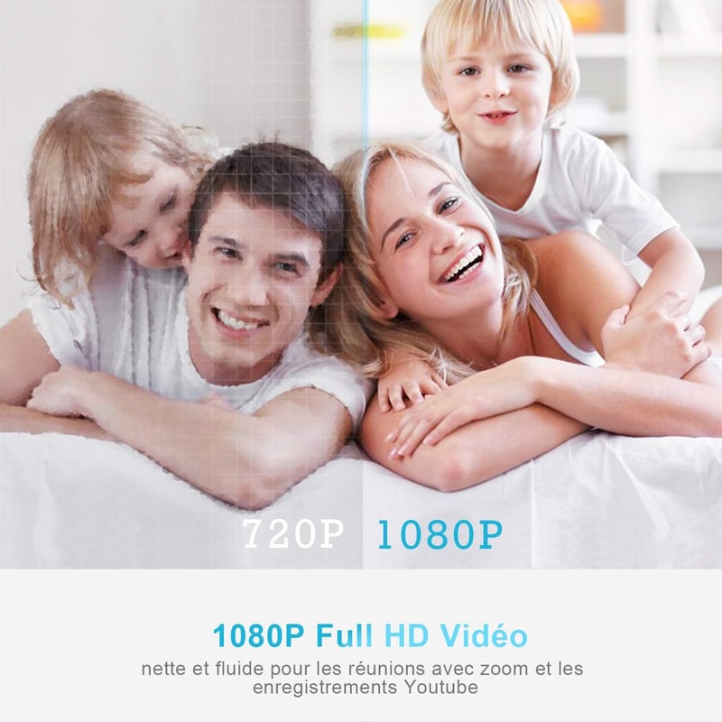 JOYACCESS 1080p Webkamera Beépített Mikrofonnal