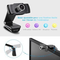 JOYACCESS 1080p Webkamera Beépített Mikrofonnal 6