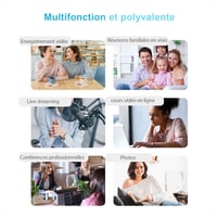 JOYACCESS 1080p Webkamera Beépített Mikrofonnal 7