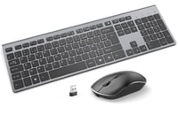 Bezdrôtová súprava klávesnice a myši JOYACCESS 2400 DPI, ultratenká, pre PC, notebook a TV 1