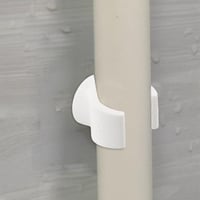 Joyan 20 db Csőbilincs 16 mm Fehér Vízvezeték Gázvezeték Kábelvédelem 5