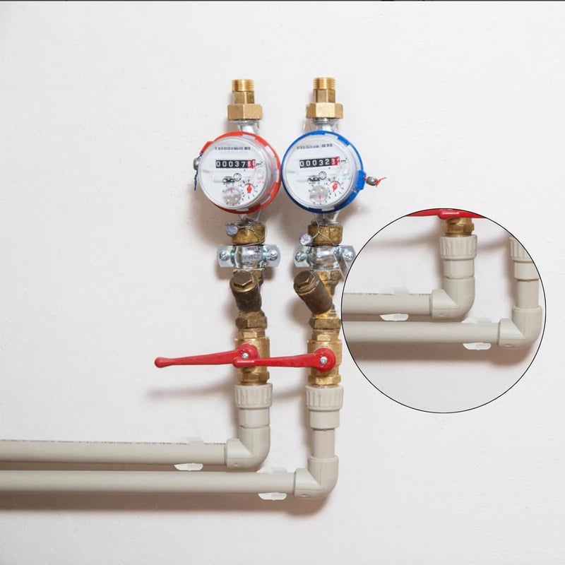 Joyan 20 db Csőbilincs 16 mm Fehér Vízvezeték Gázvezeték Kábelvédelem