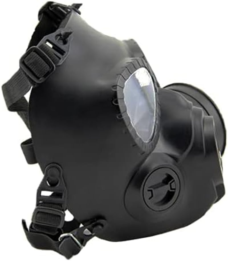 JOYASUS M04 Taktikai Gázálarc Turbo Ventilátorral Airsoft Paintball Védelem