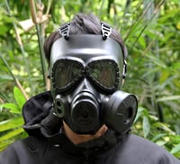 JOYASUS M04 Taktikai Gázálarc Turbo Ventilátorral Airsoft Paintball Védelem 6