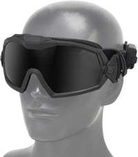 JOYASUS Taktikai Védőszemüveg Airsoft Paintball Síelés - Páramentesítő Fekete Polikarbonát Lencse Állítható Szíj 8