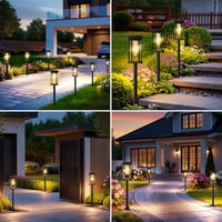 JOYCREATOR napelemes LED kerti lámpa IP65 vízálló - 6 db 6