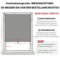 Zatemňovacia roleta Joydeco Klemmfix bez vŕtania, čierna, 120x130 cm, tepelnoizolačná, 100 % ochrana pred zrakom a slnkom, bezdrôtová, na okná do spálne a obývačky 6