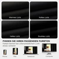Joydeco sötétítő függöny fekete 225x132 cm 2 db velúr hőszigeteléssel 8