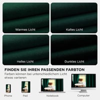Joydeco sötétzöld bársony függöny 240x140 cm, 2 darab, hőszigetelő 8