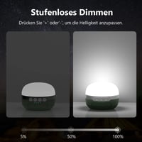 Lampă de camping LED JOYEKY cu schimbare de culoare RGB, baterie 8400 mAh, încărcare USB-C, 5 moduri de iluminare, luminozitate reglabilă continuu, rezistentă la apă, magnet puternic, pentru drumeții și întreruperi de curent 3