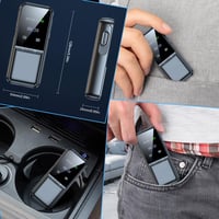 JoyFan Alkoholteszter Digitális LCD Kijelzővel, USB Töltéssel, Professzionális Alkoholmérő 5