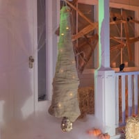 JOYIN 165 cm Halloween Függő Halott Dekoráció Teljes Test Világítással és LED Szemekkel 8