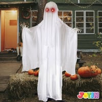 JOYIN 173 cm Halloween Animált Szellem Dekoráció Világító Szemmel és Hangeffektussal 6
