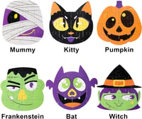 JOYIN 36 darabos Halloween puzzle szett vak dobozban 6 karakterrel gyerekeknek 3