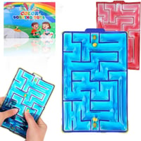 JoyJoyful 2 ks Senzorická hračka bludisko, gélová antistresová fidget squishy hračka pre deti a tínedžerov s autizmom a ADHD 1