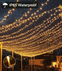 Joysing 600 LED-es függönylámpa 6m x 3m, 8 üzemmód, időzítő, vízálló karácsonyi dekoráció 7