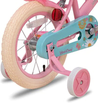 JOYSTAR Little Daisy 12/14/16 Zoll gyerekbicikli lányoknak 2-7 év, támasztókerekekkel 7