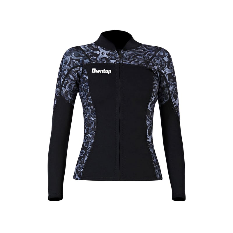 Joysummer 3 mm Neoprenska Unisex Ronilačka Jakna - Neoprenska Jakna Dugih Rukava za Ronjenje, Surfanje, Snorkling, UPF 50+ UV Zaštita, X