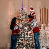 JOYUE Üveg Karácsonyfadísz - 26 cm Lila Matt Karácsonyfa Csúcsdísz, Minimalista Stílusú Üveg Csillag Dekoráció Műfenyőhöz és Valódi Fenyőhöz 7