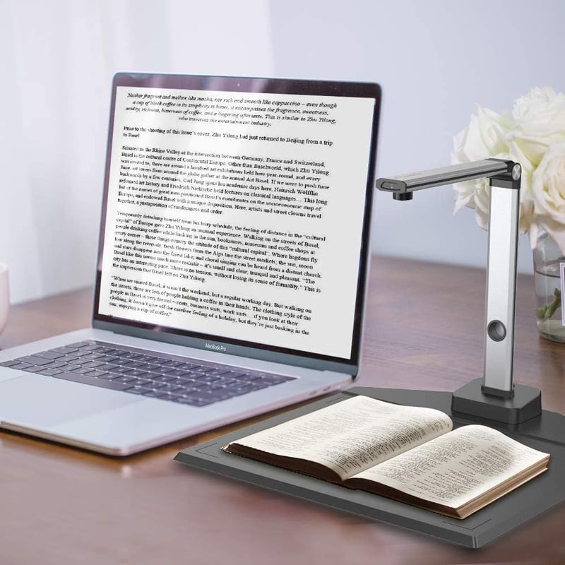 JOYUSING 14MP A3 Dokumentumszkenner Hordozható OCR PDF Word Konverter