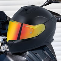 Náhradný priezor na motocyklovú prilbu JQF Gear pre Shark SKWAL i3 / RIDILL 2 / D-SKWAL 3, celotvárový, chrómovo-červený 5