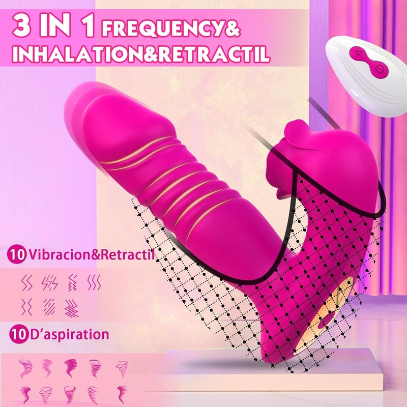 JR JOURLOVE Klitorális Stimulátor Vákuum Szívó 10 Mód USB Töltős Vízálló