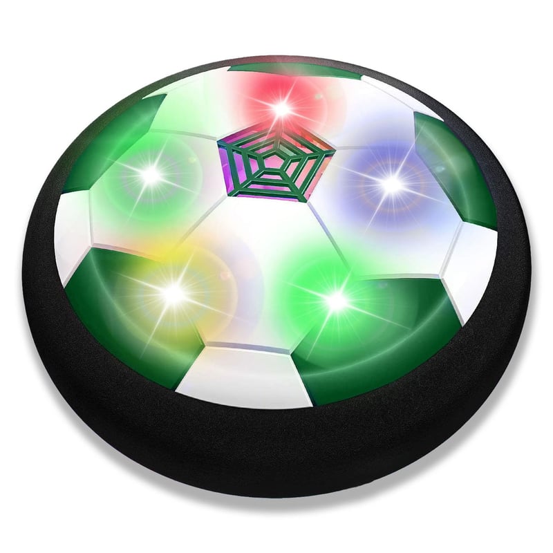 JRD&BS WINL Hover LED futbalová lopta detská hračka - zelená
