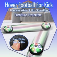 JRD&BS WINL Hover LED futbalová lopta detská hračka - zelená 3