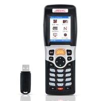 JRHC Bežični 1D Čitač Barkoda s 2,2" LCD Zaslonom - Inventurni Skener s Dometom od 150m za Windows i Mac Sustave 1