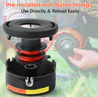 Jrisbo Autocut 25-2 fűkasza fej Stihl FS44 FS55 FS80 FS85 FS90 kompatibilis 5