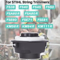 JRISBO Autocut C6-2 fűkasza fej Stihl FS38 FS40 FS45 FS50 FSE60 FSE71 FSE81 KM56 KM94 kompatibilis 2