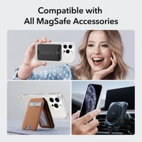 Magnetický priehľadný kryt na iPhone 11 Pro Max s popruhom na krk, kompatibilný s MagSafe, tenký silikónový TPU zadný kryt odolný voči nárazom s odnímateľnou šnúrkou, čierny 4