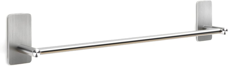 JS Öntapadós Törölközőtartó, Rozsdamentes Acél, 55 cm, Fúrás Nélkül