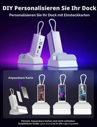 JSAUX HB0609 6-v-1 dokovacia stanica pre ROG Ally X / Steam Deck / Legion Go – HDMI 4K@120Hz, Gigabit Ethernet, USB-A a USB-C 3.2, 100W nabíjanie – biela 7