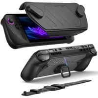 Ochranný kryt JSAUX PC0111 ModCase pre konzolu ASUS ROG Ally X (2024), s odnímateľným predným krytom, kovovým stojanom, 4 slotmi na MicroSD karty a popruhom na príslušenstvo 1