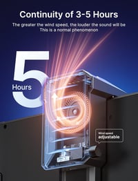 JSAUX Steam Deck hűtőventilátor állvánnyal, gaming cooler kiegészítő 5