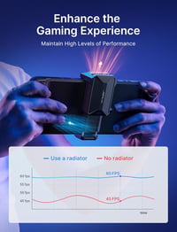 JSAUX Steam Deck hűtőventilátor állvánnyal, gaming cooler kiegészítő 4