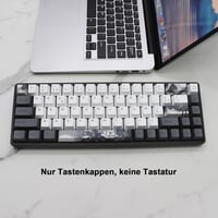 JSJT Ink Lotus ISO Francia PBT Keycaps OEM profil Cherry MX mechanikus billentyűzethez 5