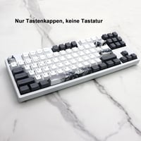 JSJT Ink Lotus ISO Francia PBT Keycaps OEM profil Cherry MX mechanikus billentyűzethez 4