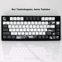 JSJT Ink Lotus ISO Francia PBT Keycaps OEM profil Cherry MX mechanikus billentyűzethez 8