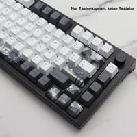 JSJT Ink Lotus ISO Francia PBT Keycaps OEM profil Cherry MX mechanikus billentyűzethez 3