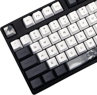 JSJT Ink Lotus PBT Mechanikus Billentyűzet Keycap szett 140 gomb OEM profil 8