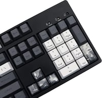 JSJT Ink Lotus PBT Mechanikus Billentyűzet Keycap szett 140 gomb OEM profil 2