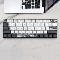 JSJT Ink Lotus PBT Mechanikus Billentyűzet Keycap szett 140 gomb OEM profil 4
