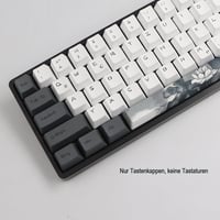 JSJT Ink Lotus PBT OEM Billentyűzet Keycap Készlet 140 Gomb Német Kiosztás 8