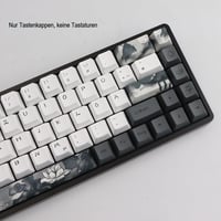 JSJT Ink Lotus PBT OEM Billentyűzet Keycap Készlet 140 Gomb Német Kiosztás 9