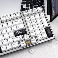 JSJT Space Theme PBT Keycaps 138 Billentyű Cherry Profile Mechanikus Billentyűzet 9