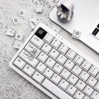 JSJT Space Theme PBT Keycaps 138 Billentyű Cherry Profile Mechanikus Billentyűzet 4